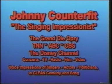 Johnny Counterfit Video The Singing Impressionist
