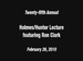 Video: Ron Clark Holmes Hunter Lecture